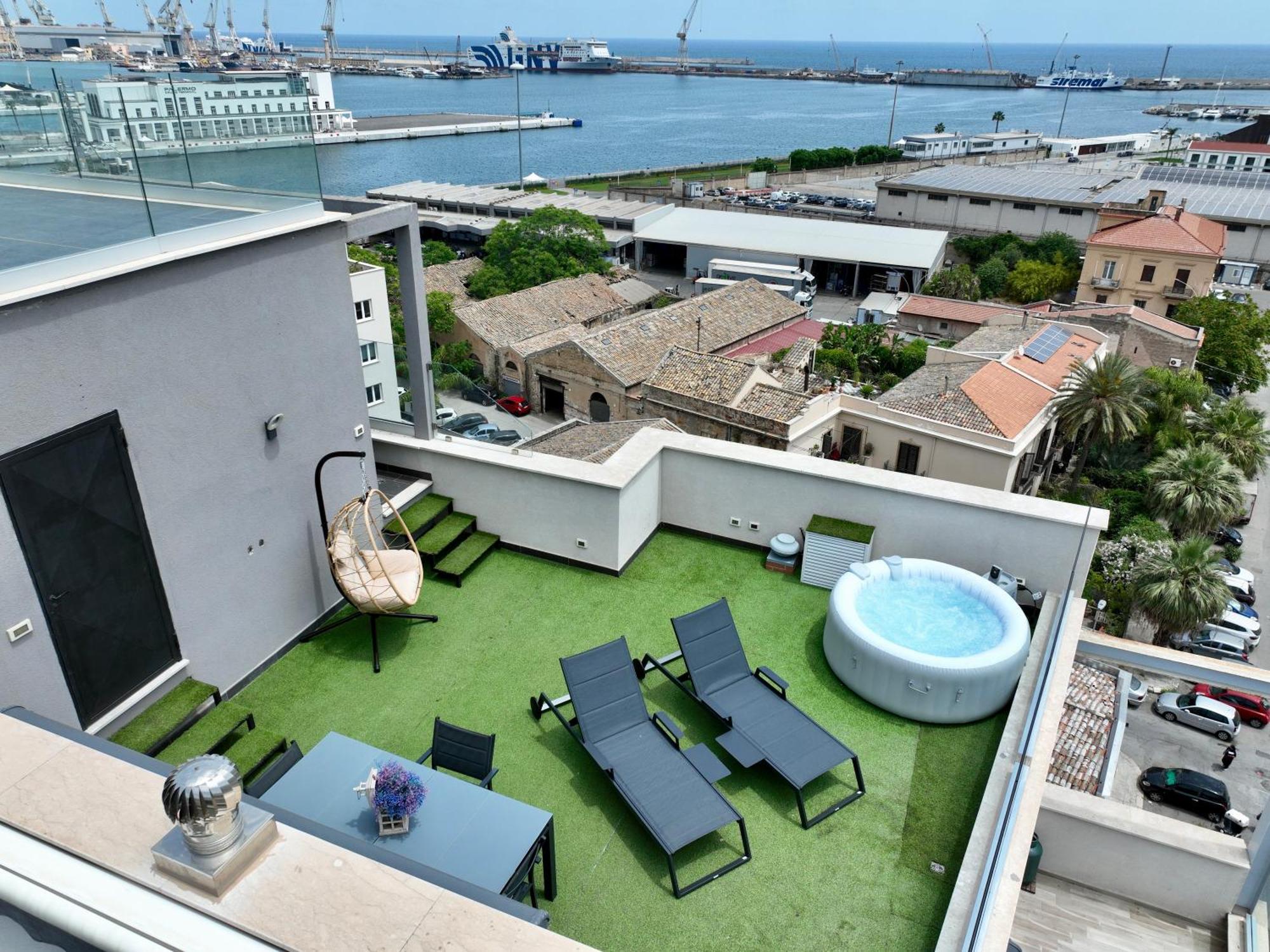 Marina Rooftop View Palermo Esterno foto
