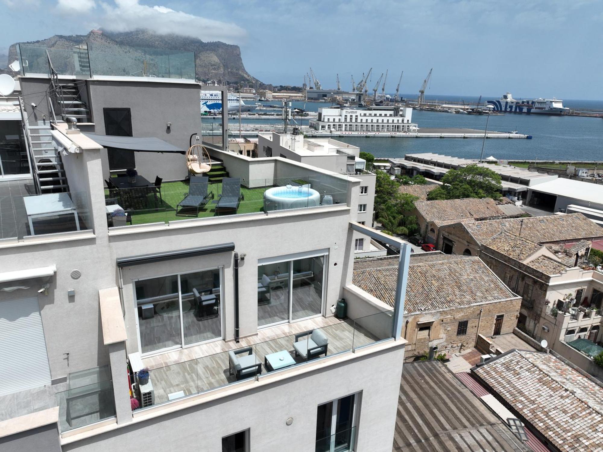 Marina Rooftop View Palermo Esterno foto