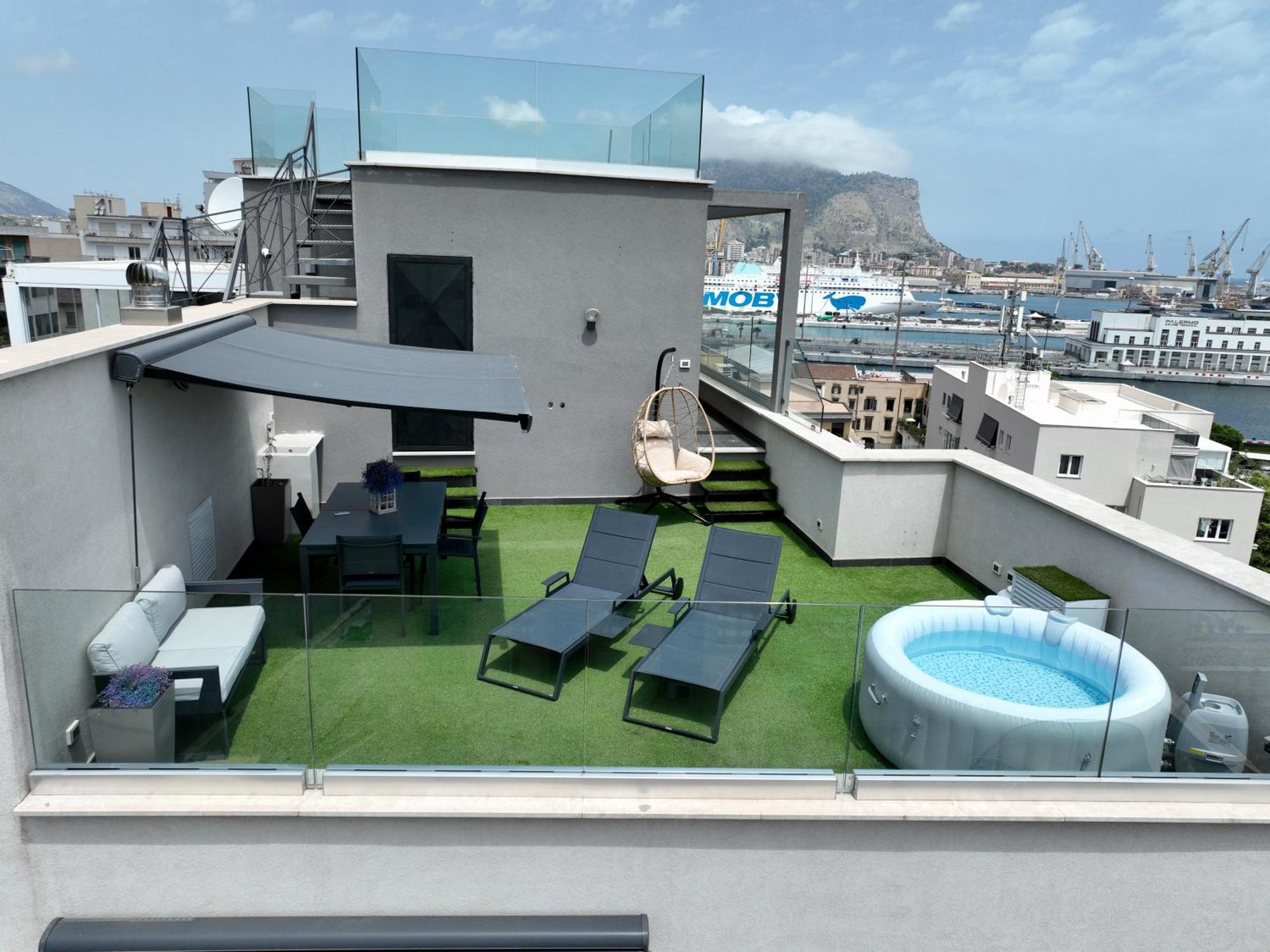 Marina Rooftop View Palermo Esterno foto