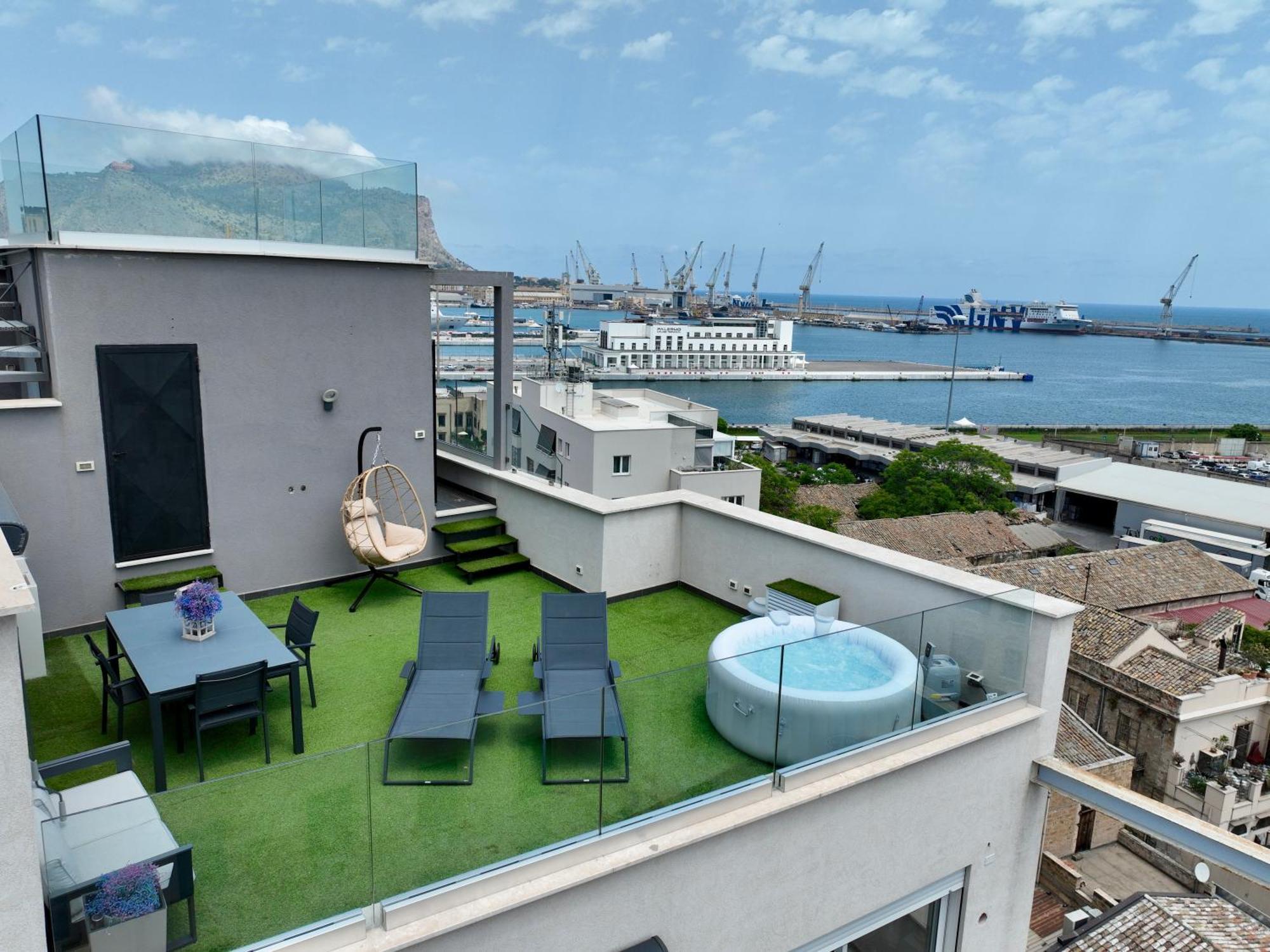 Marina Rooftop View Palermo Esterno foto
