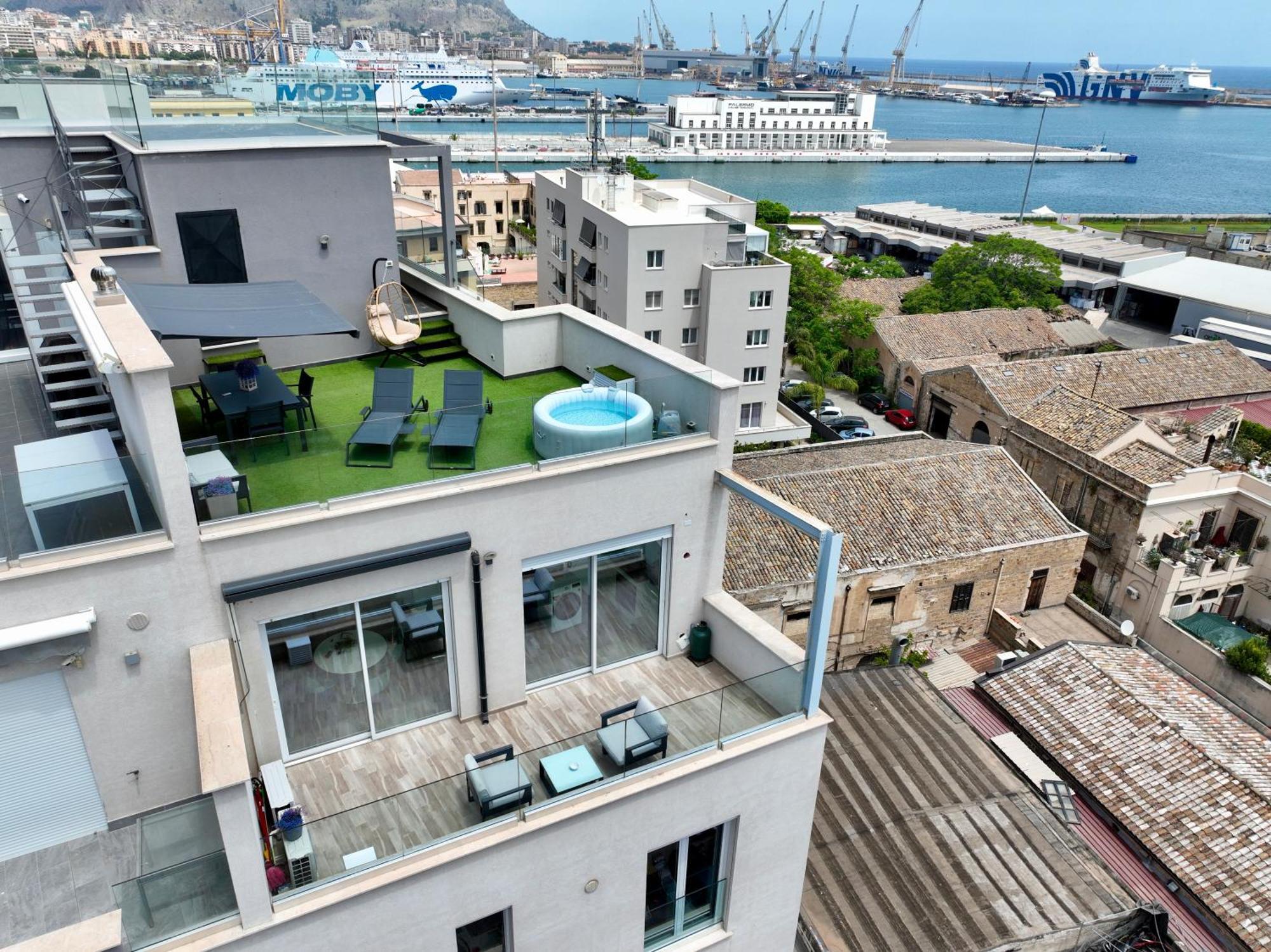 Marina Rooftop View Palermo Esterno foto